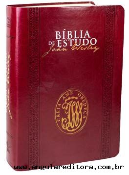 Bblia de Estudo John Wesley - Vinho